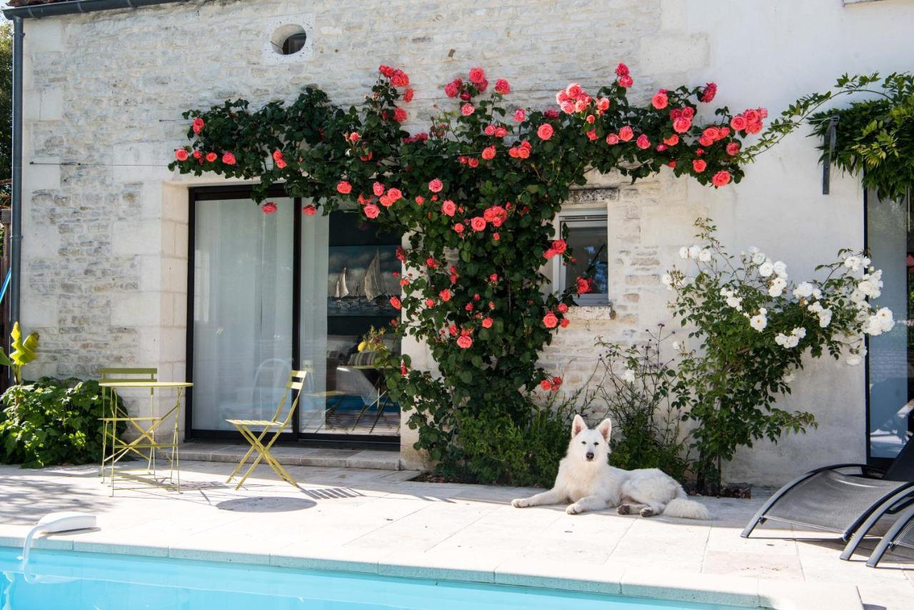 Le Logis De La Brumanderie - Saintes Fontcouverte  Экстерьер фото